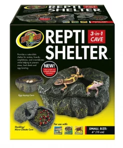 Zoo Med Reptile Shelter 3 in 1 Cave