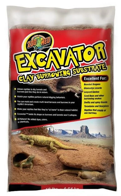Zoo Med Excavator Clay Burrowing Reptile Substrate 1 Zoo Med Excavator Clay Burrowing Reptile Substrate