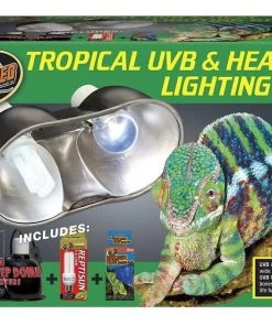Zoo Med Tropical UVB & Heat Lighting Kit