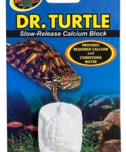 Zoo Med Dr. Turtle Slow-Release Calcium Block Turtle Supplement