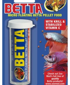 Zoo Med Betta Micro Floating Pellets Fish Food
