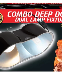 Zoo Med Combo Deep Dome Lamp, Large