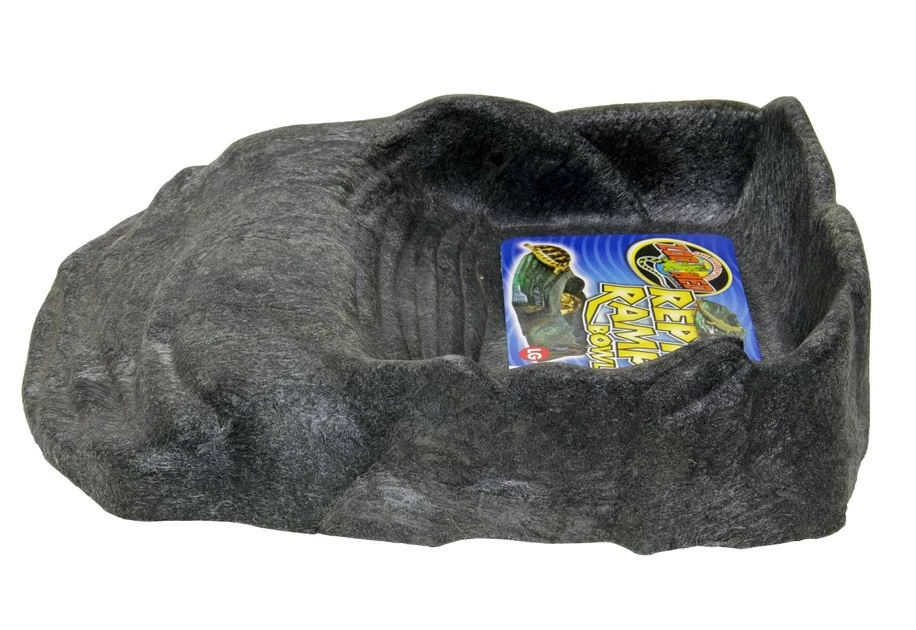 Zoo Med Repti Ramp Bowl, Color Varies 1 Zoo Med Repti Ramp Bowl, Color Varies