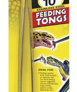 Zoo Med High Quality Feeding Tongs