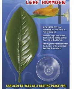 Zoo Med Betta Bed Leaf Fish Hammock, Large