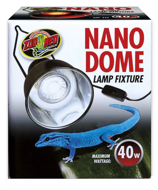 Zoo Med Nano Dome Reptile Terrarium Lamp Fixture, 40-watt 1 Zoo Med Nano Dome Reptile Terrarium Lamp Fixture, 40-watt