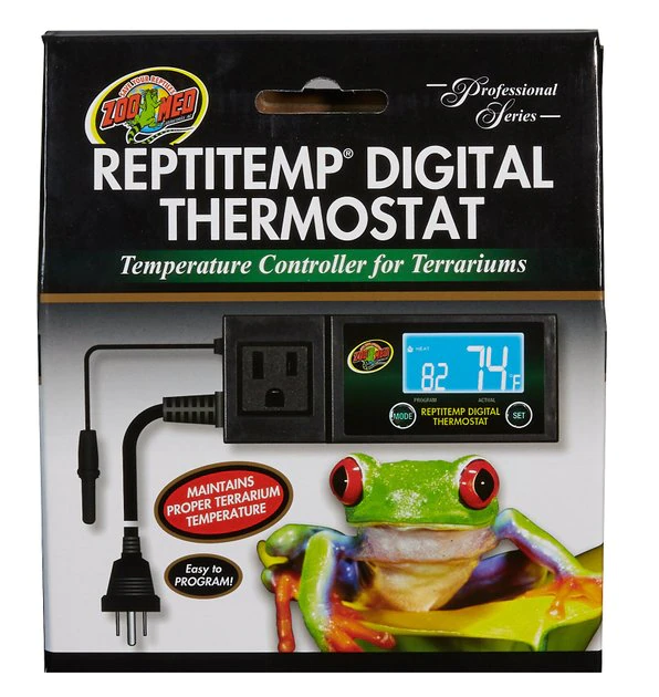 Zoo Med ReptiTemp Digital Reptile Terrarium Thermostat 1 Zoo Med ReptiTemp Digital Reptile Terrarium Thermostat
