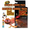 Zoo Med Repti Basking Spot Lamp & Nocturnal Infrared Heat Lamp Reptile Terrarium Basking Combo Pack