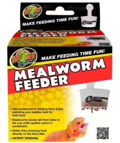 Zoo Med Hanging Mealworm Reptile Feeder