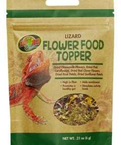 Zoo Med Lizard Flower Food Topper, 6-g bag