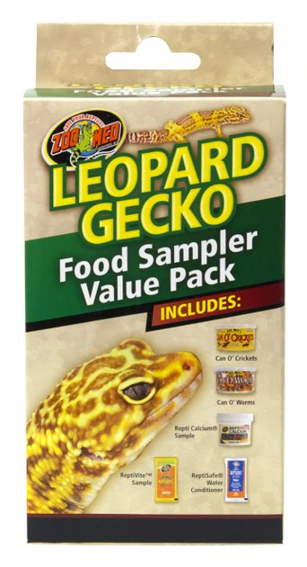 Zoo Med Leopard Gecko Food Sampler Value Pack 1 Zoo Med Leopard Gecko Food Sampler Value Pack