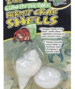 Zoo Med Glow in the Dark Hermit Crab Shells, 2 count