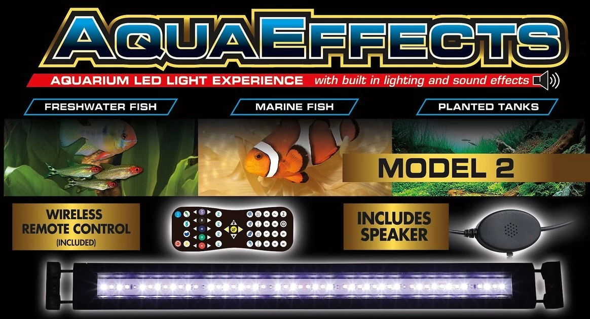 Zoo Med AquaEffects Model 2 LED Aquarium Light 2 Zoo Med AquaEffects Model 2 LED Aquarium Light - Image 2