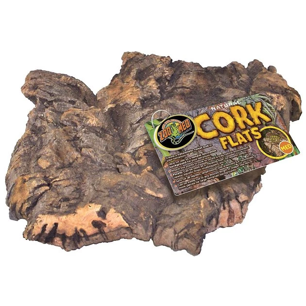 Zoo Med Natural Cork Flats Reptile Hideout 1 Zoo Med Natural Cork Flats Reptile Hideout