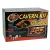 Zoo Med Cavern Kit Excavator Clay Burrowing Reptile Hideout