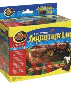 Zoo Med Floating Aquarium Log Fish & Reptile Hideout