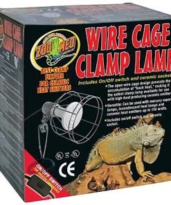 Zoo Med Wire Cage Clamp Reptile Lamp