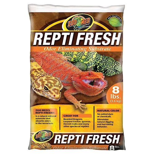 Zoo Med ReptiFresh Odor Eliminating Substrate, 8-lb 1 Zoo Med ReptiFresh Odor Eliminating Substrate, 8-lb