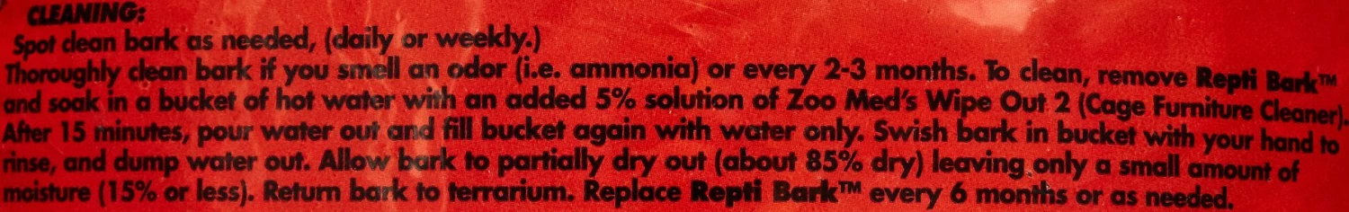 Zoo Med Premium Repti Bark Natural Fir Reptile Bedding 6 Zoo Med Premium Repti Bark Natural Fir Reptile Bedding - Image 6