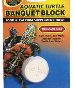 Zoo Med Aquatic Turtle Banquet Block Supplement Treat