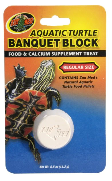 Zoo Med Aquatic Turtle Banquet Block Supplement Treat 1 Zoo Med Aquatic Turtle Banquet Block Supplement Treat
