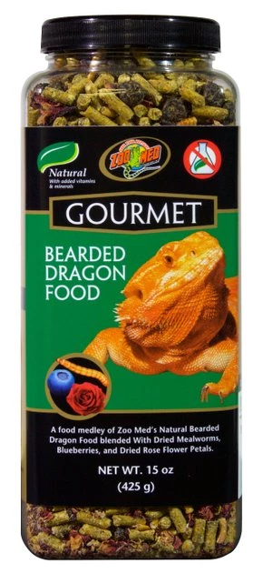 Zoo Med Gourmet Bearded Dragon Food 1 Zoo Med Gourmet Bearded Dragon Food
