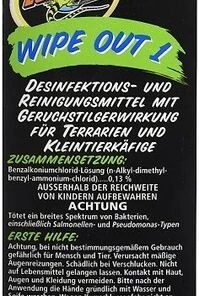 Zoo Med Wipe Out Terrarium & Small Animal Cage Cleaner -Zoo Med Sale 96843 PT2. SY630 V1488504208