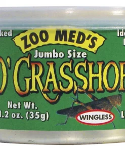 Zoo Med Jumbo Can O' Grasshoppers Reptile & Bird Food