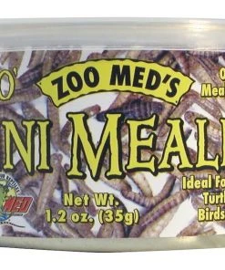 Zoo Med Can O' Mini Mealies Reptile & Bird Food