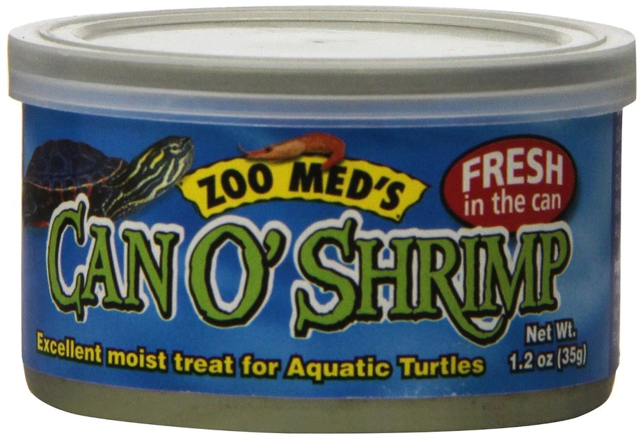 Zoo Med Can O' Shrimp Aquatic Turtle Food 1 Zoo Med Can O' Shrimp Aquatic Turtle Food
