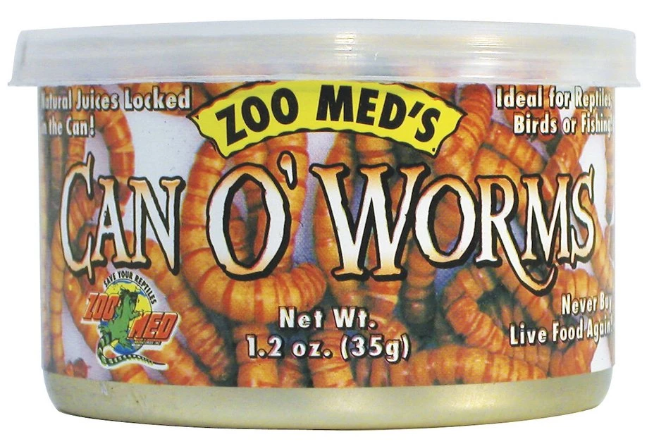 Zoo Med Can O' Worms Mealworms 1 Zoo Med Can O' Worms Mealworms